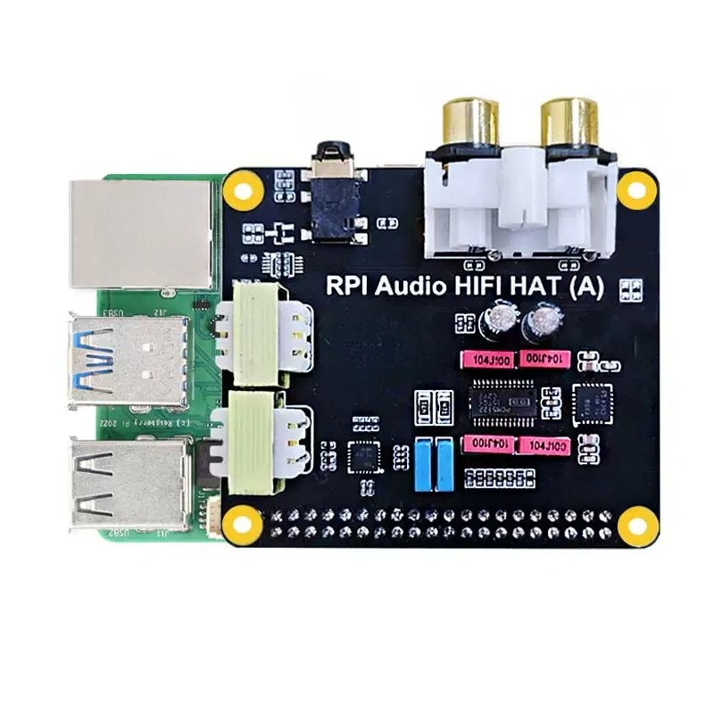 PCM5122 Raspberry Pi 5 I2S HIF - огляд і ціна Raspberry Pi 4