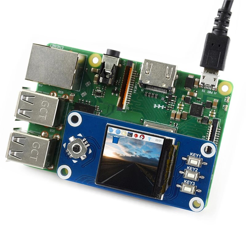 HAT For Raspberry Pi 1.3In IPS - огляд і ціна Pi Display