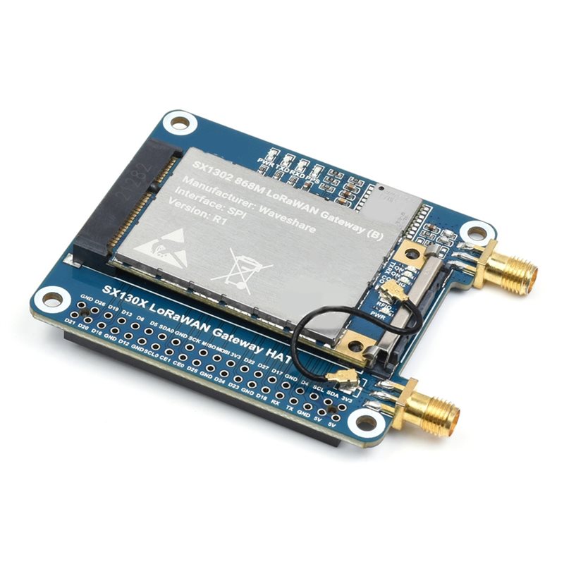 AA60 for I2C SPI LoRaWAN Gatew - огляд і ціна Raspberry Pi 4
