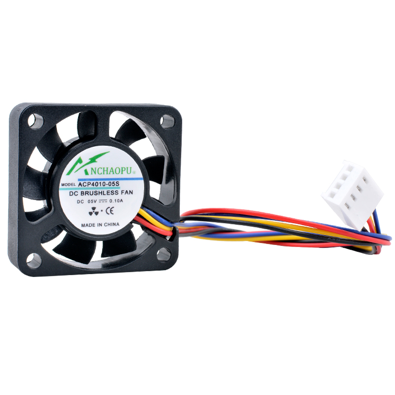 ANCHAOPU 4cm 40mm fan 40x40x10 - огляд і ціна Pi 4 Case