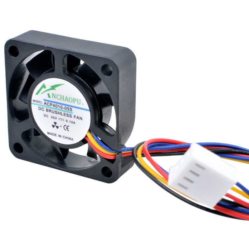 ANCHAOPU 4cm 40mm fan 40x40x10 - огляд і ціна Pi 4 Case