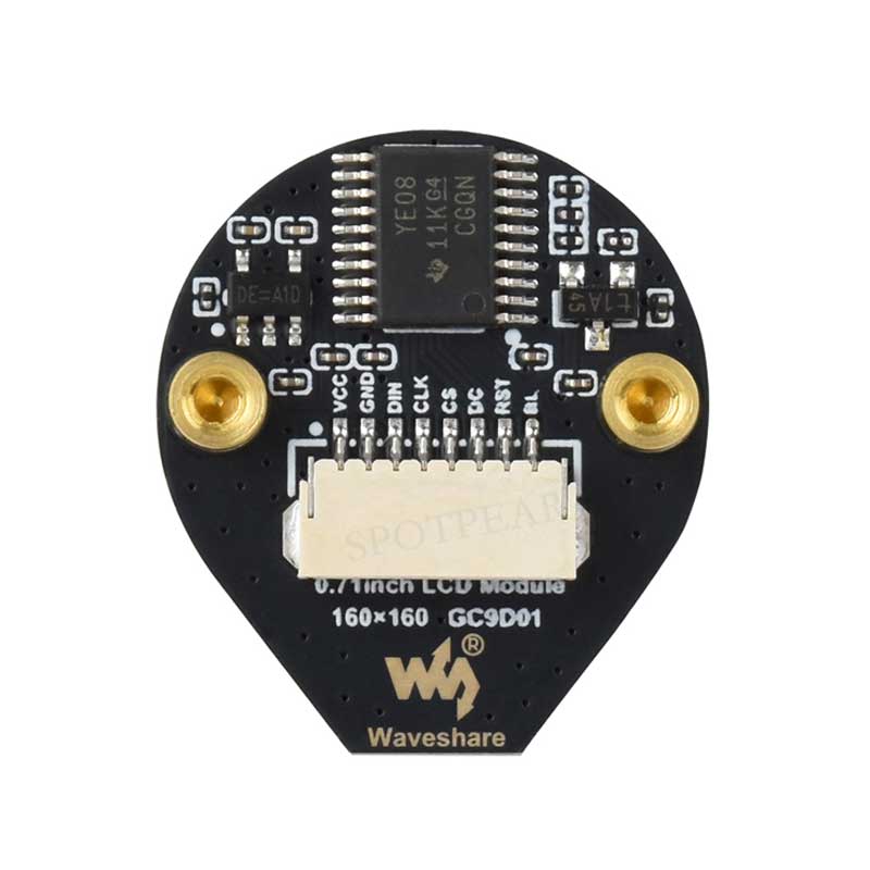 Waveshare 0.71inch Double Eye  - огляд і ціна Pi Display