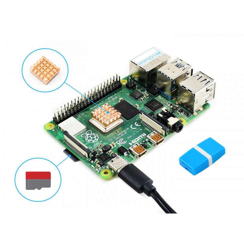 Raspberry Pi 4 Model B Starter - огляд і ціна Raspberry Pi 4