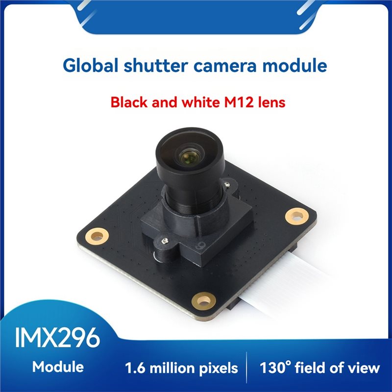 QWE-IMX296 1.6MP BW Camera 145 - огляд і ціна Raspberry Pi Global Shutter Camera Imx296