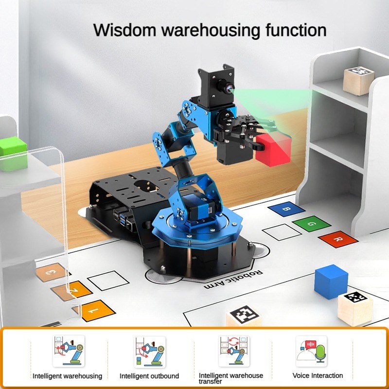 6 Dof Robot Arm with Servo Cla - огляд і ціна Raspberry Pi Kit