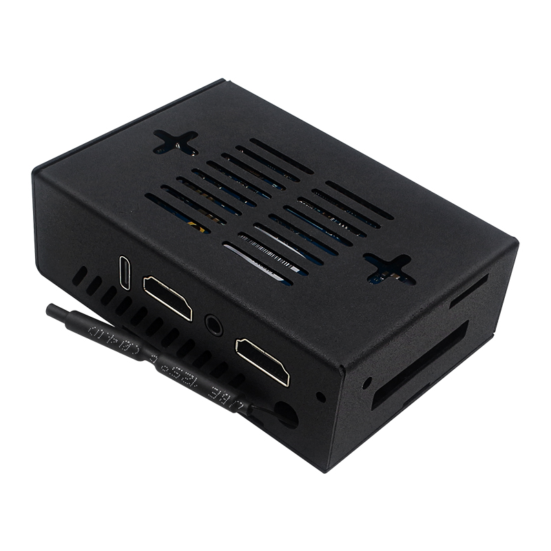 Orange Pi 5 Pro Case Metal She - огляд і ціна Pi 5 Case