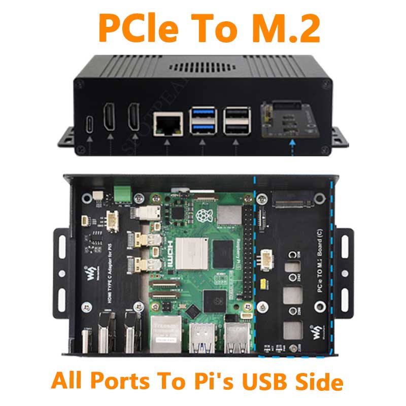 Raspberry Pi 5 Box Case Kit-C  - огляд і ціна Raspberry Pi Kit