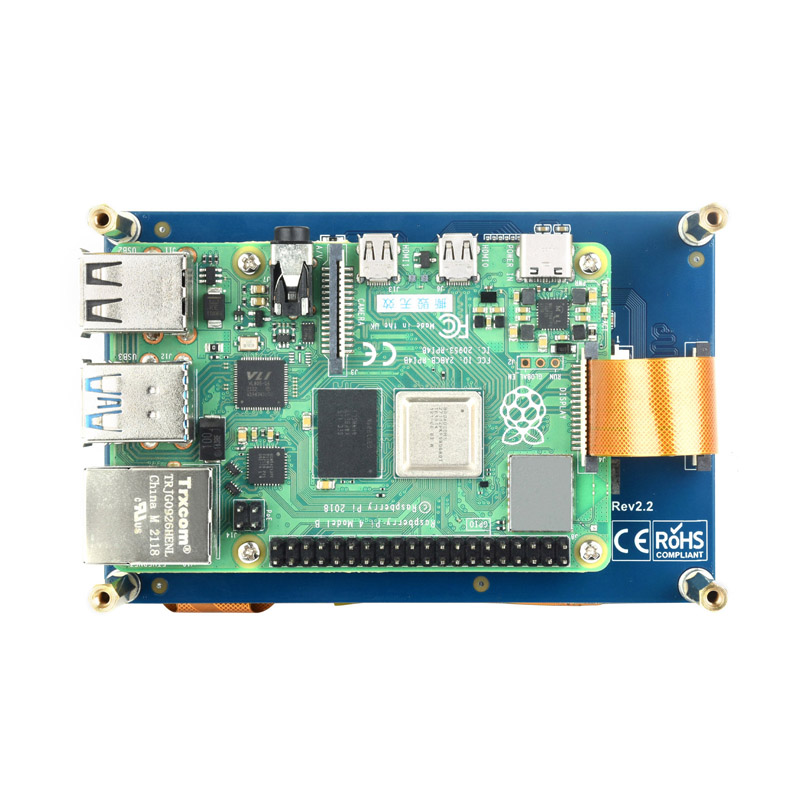 Raspberry Pi 4.3inch DSI Displ - огляд і ціна Pi 5 Case