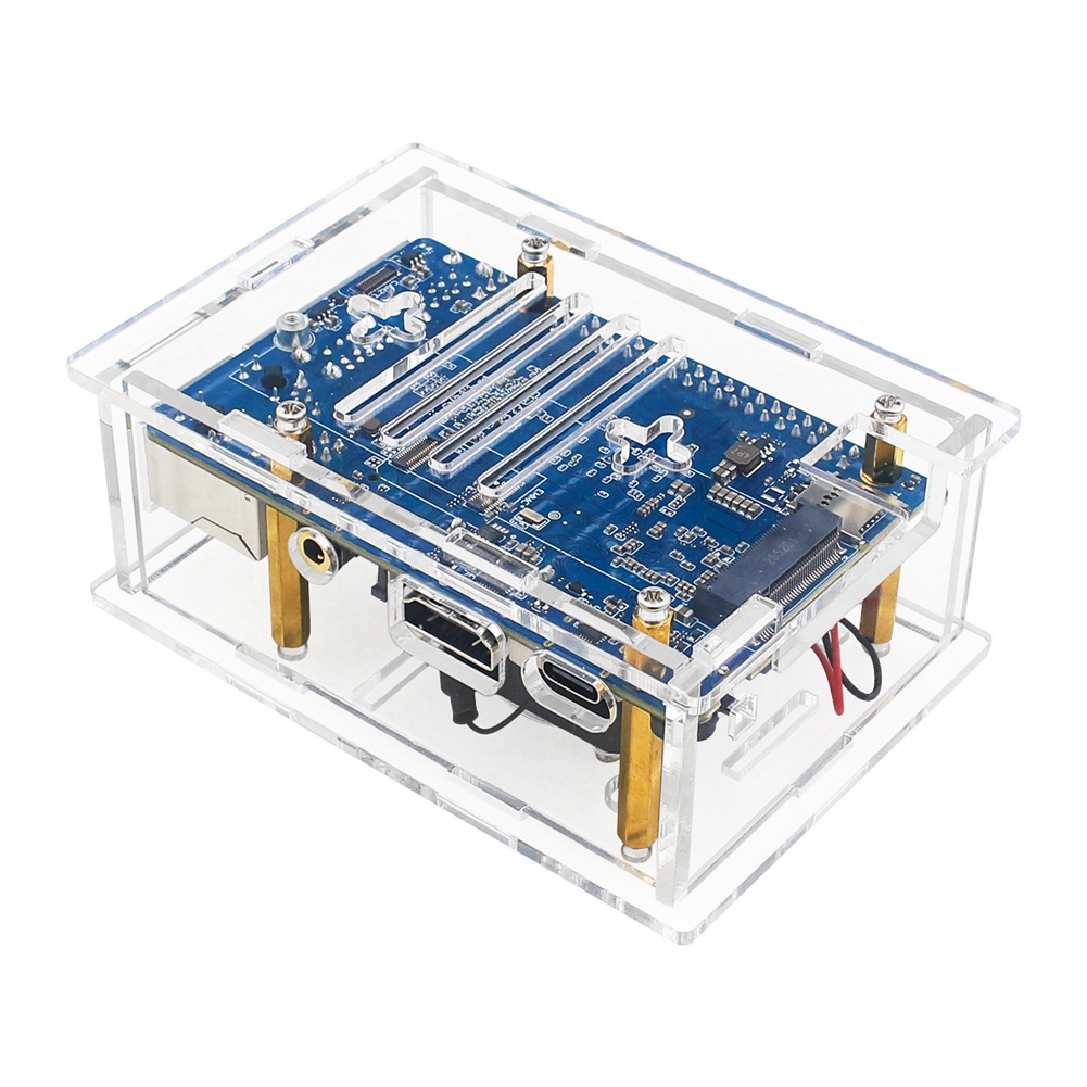 B27B Cooling Fan& Acrylic Prot - огляд і ціна Pi 4 Case