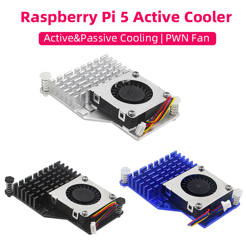 Raspberry Pi 5 Active Cooler A - огляд і ціна Pi 5 Case