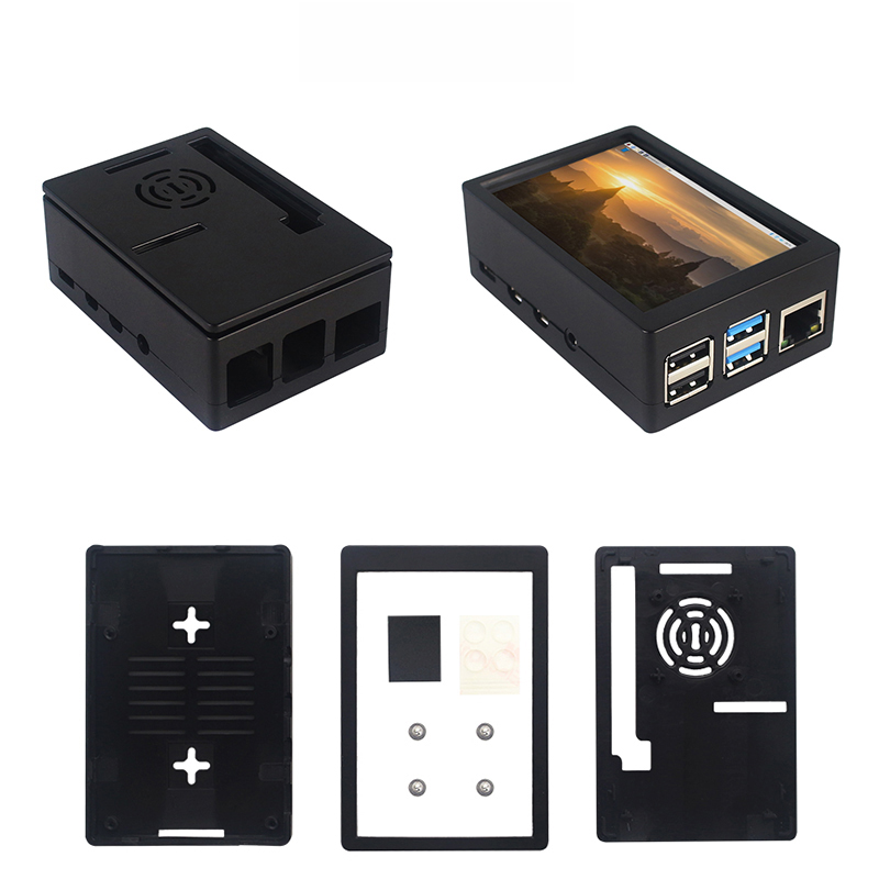 3.5 inch Raspberry Pi 4 Touch  - огляд і ціна Pi 4 Case