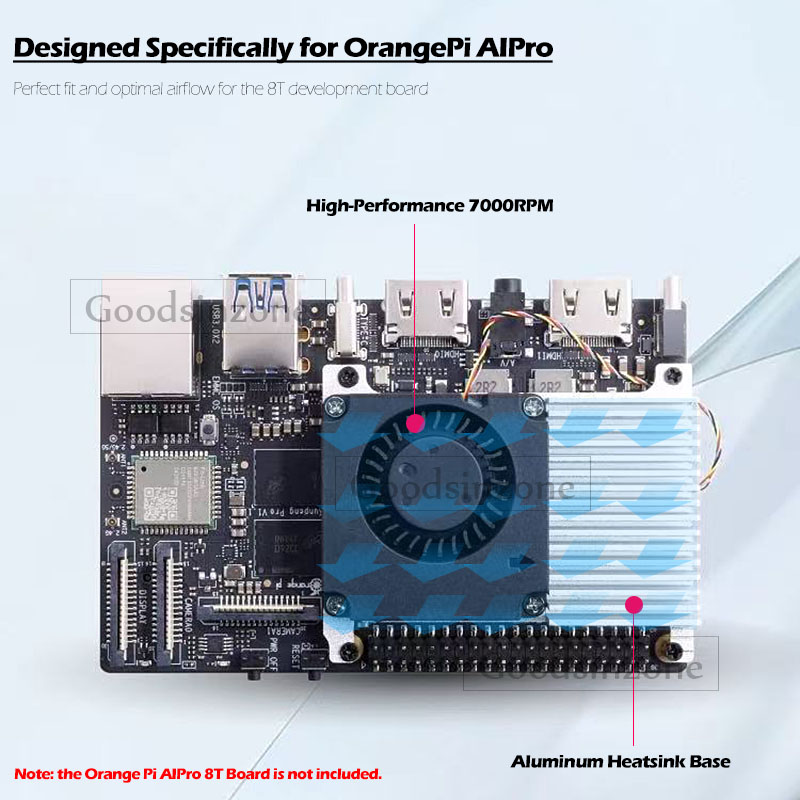 Cooling Fan with Heatsink Base - огляд і ціна Pi Cooler