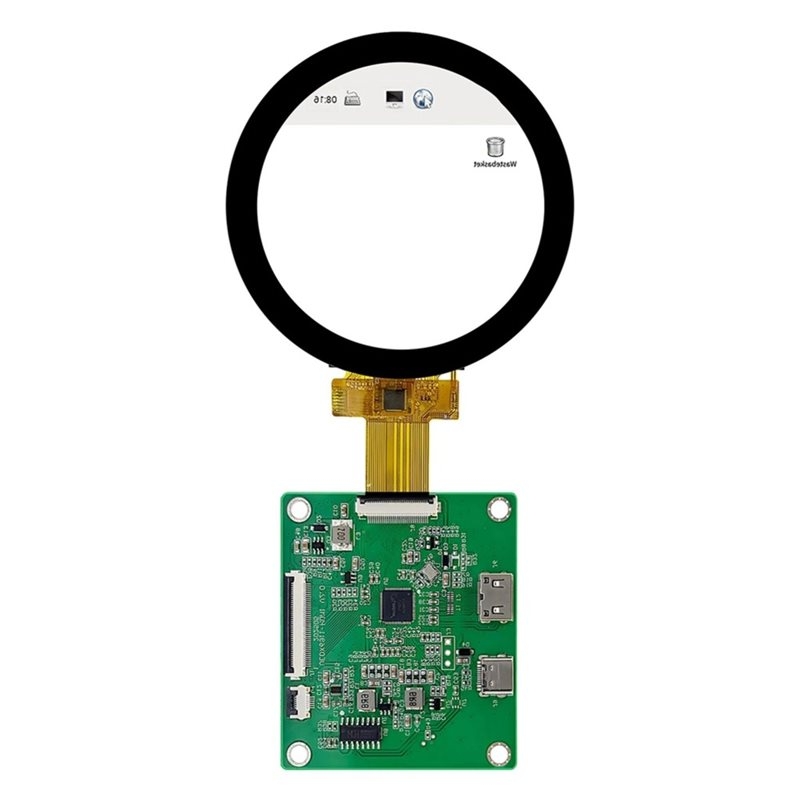 A52T DSI TFT LCD Round Display - огляд і ціна Pi Display