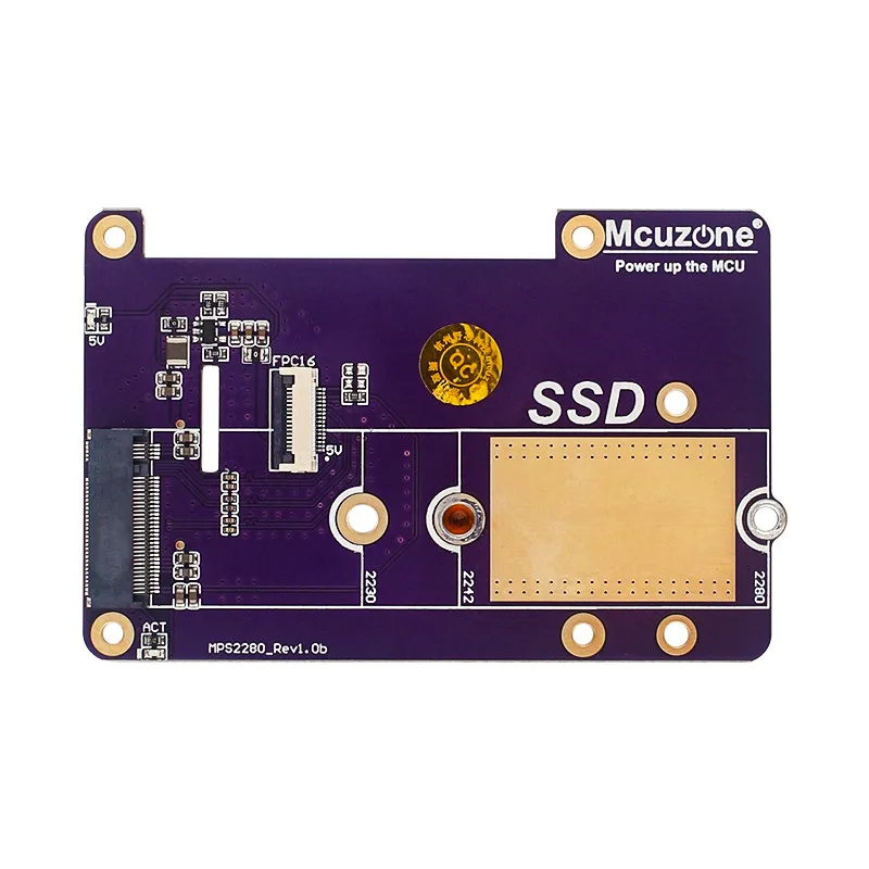Raspberry Pi 5 PCIe to M.2 NVM - огляд і ціна Pi 5 Case