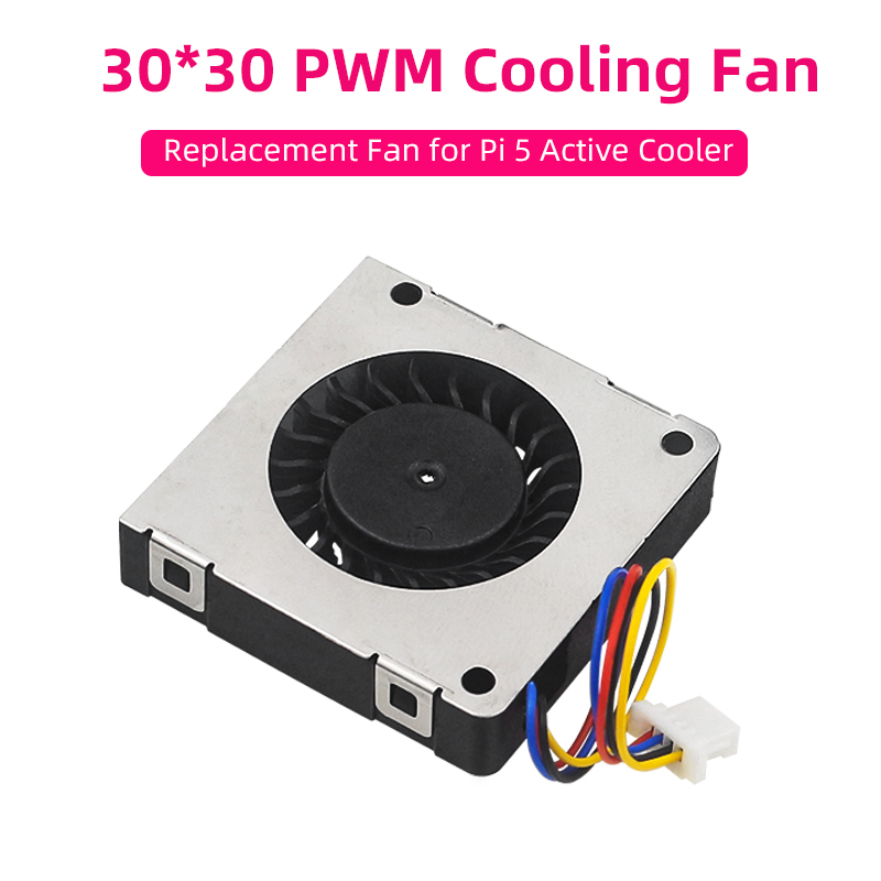 Raspberry Pi 5 PWM Cooling Fan - огляд і ціна Pi Cooler