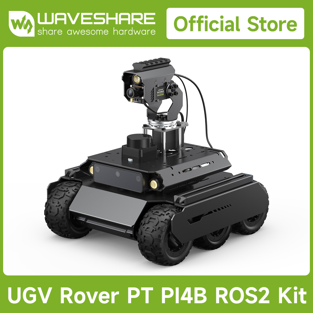 Waveshare Rover ROS 2 Open-sou - огляд і ціна Raspberry Pi Kit