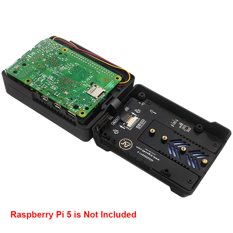 Argon NEO 5 M.2 NVME PCIE Case - огляд і ціна Pi 5 Case