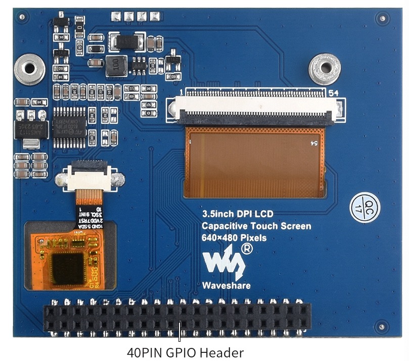 3.5inch Capacitive Touch Scree - огляд і ціна Raspberry Pi