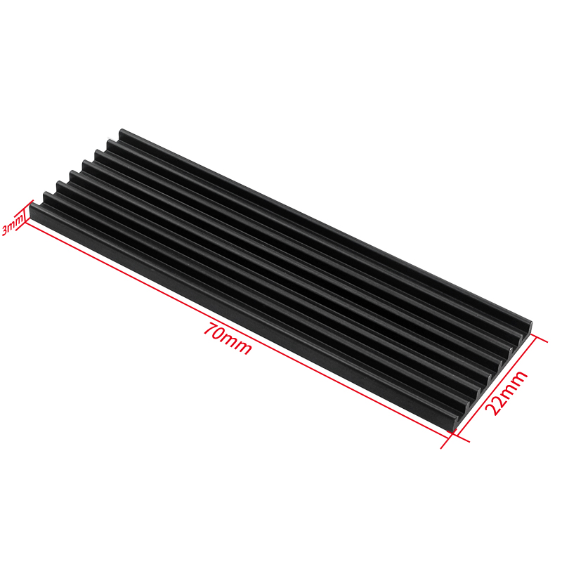 M.2 SSD Heatsink Aluminum Radi - огляд і ціна Pi Cooler