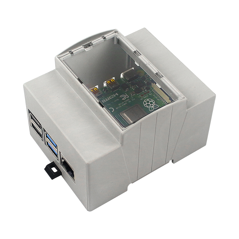 Raspberry Pi 4 ABS Case DIN Ra - огляд і ціна Pi 4 Case