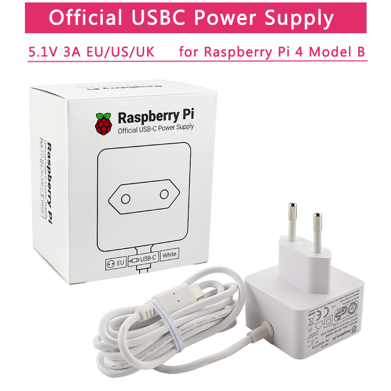 Official Raspberry Pi 4 Power  - огляд і ціна Pi Power Supply